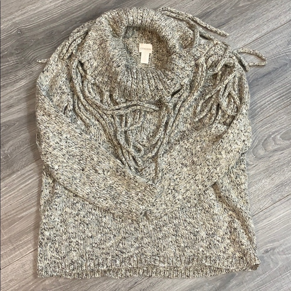 Chico's sweater size 2